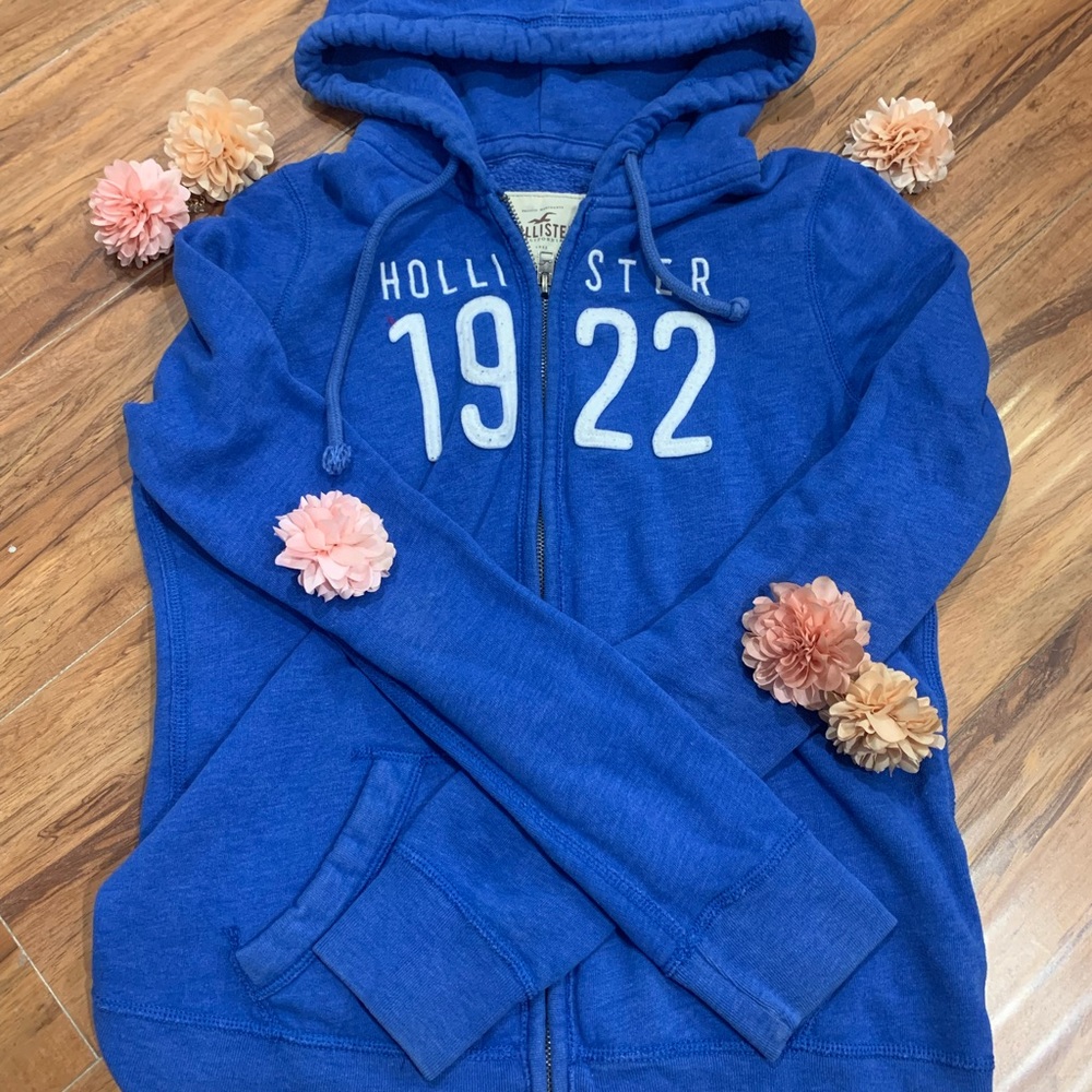 Blue Hollister Jacket